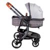 Coche Cuna Travel System Bebe Taurus con Base Gris Bebesit