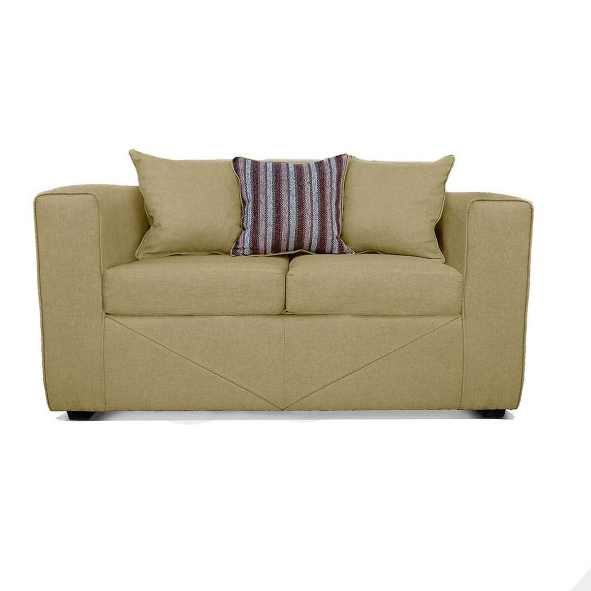 Juego de Living Elegant Detail Santa Fe Sofá 2 Cuerpos + Dos sillones 1 Cuerpo Beige