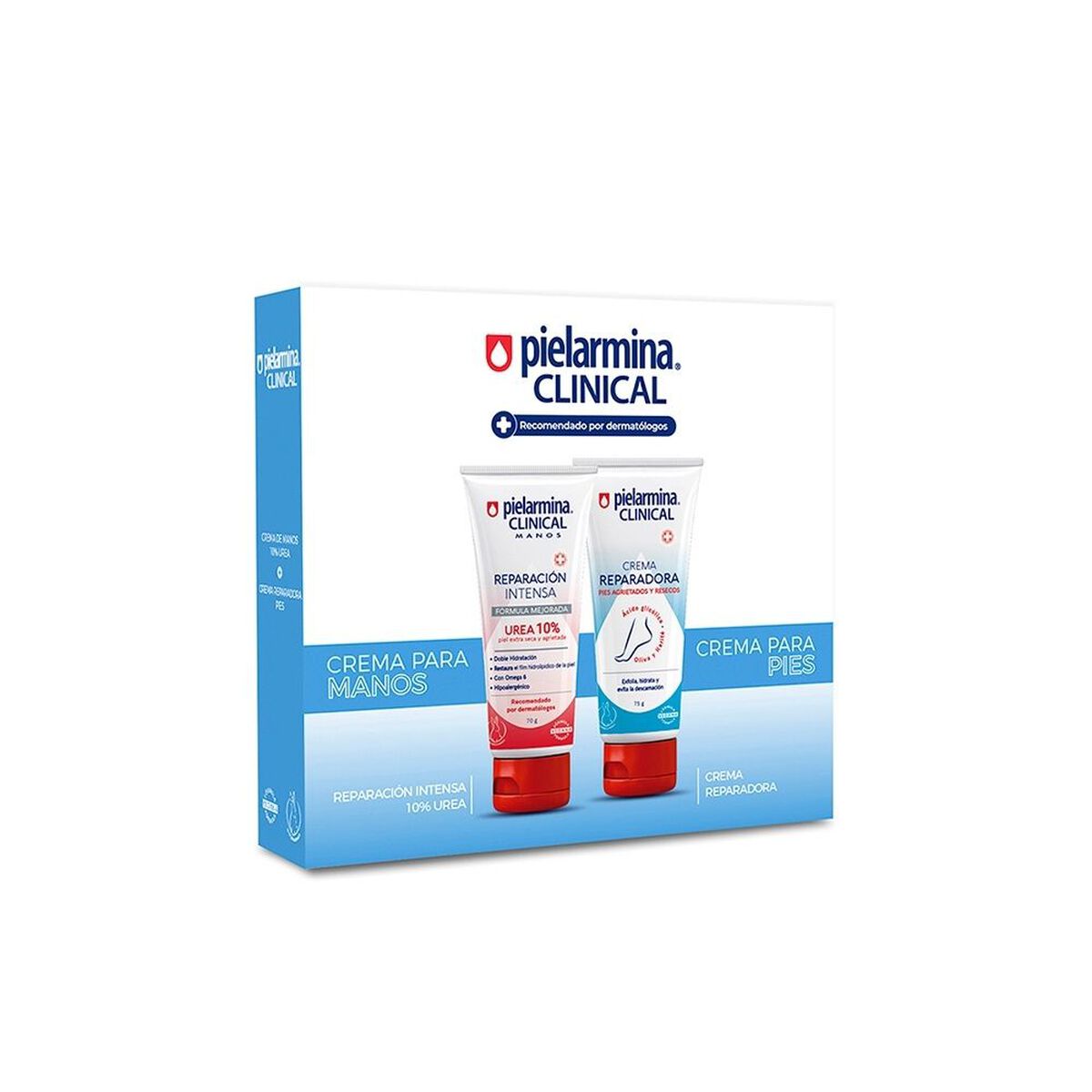 Set Crema Manos y Pies Pielarmina Clinical