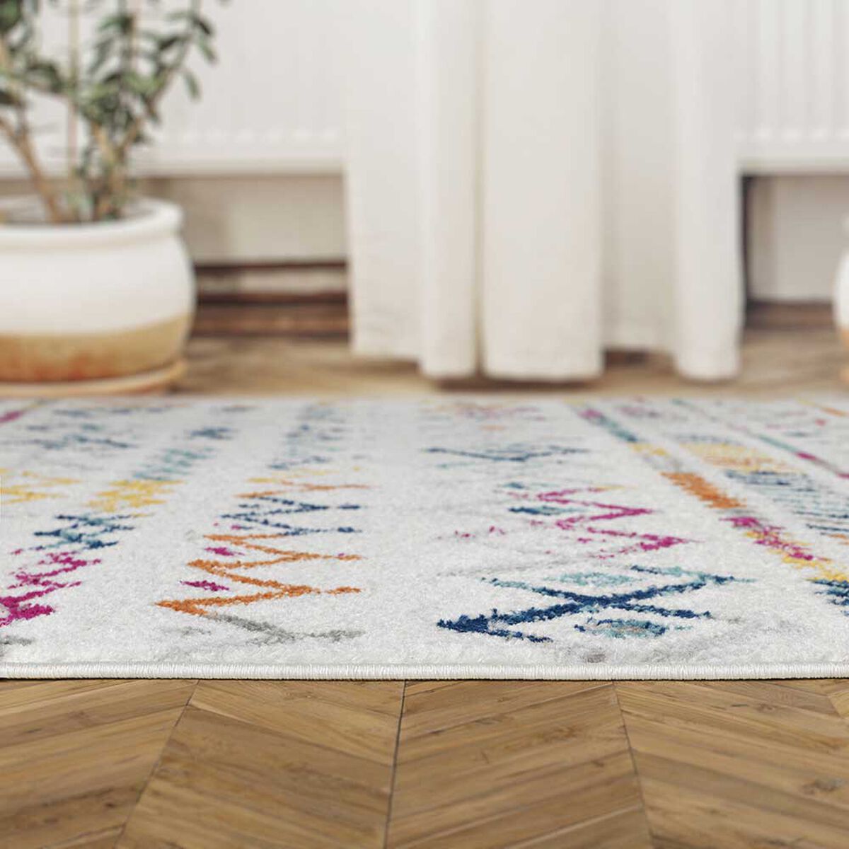 Alfombra Modalfo Phoenix Multicolor 120 x 180 cm