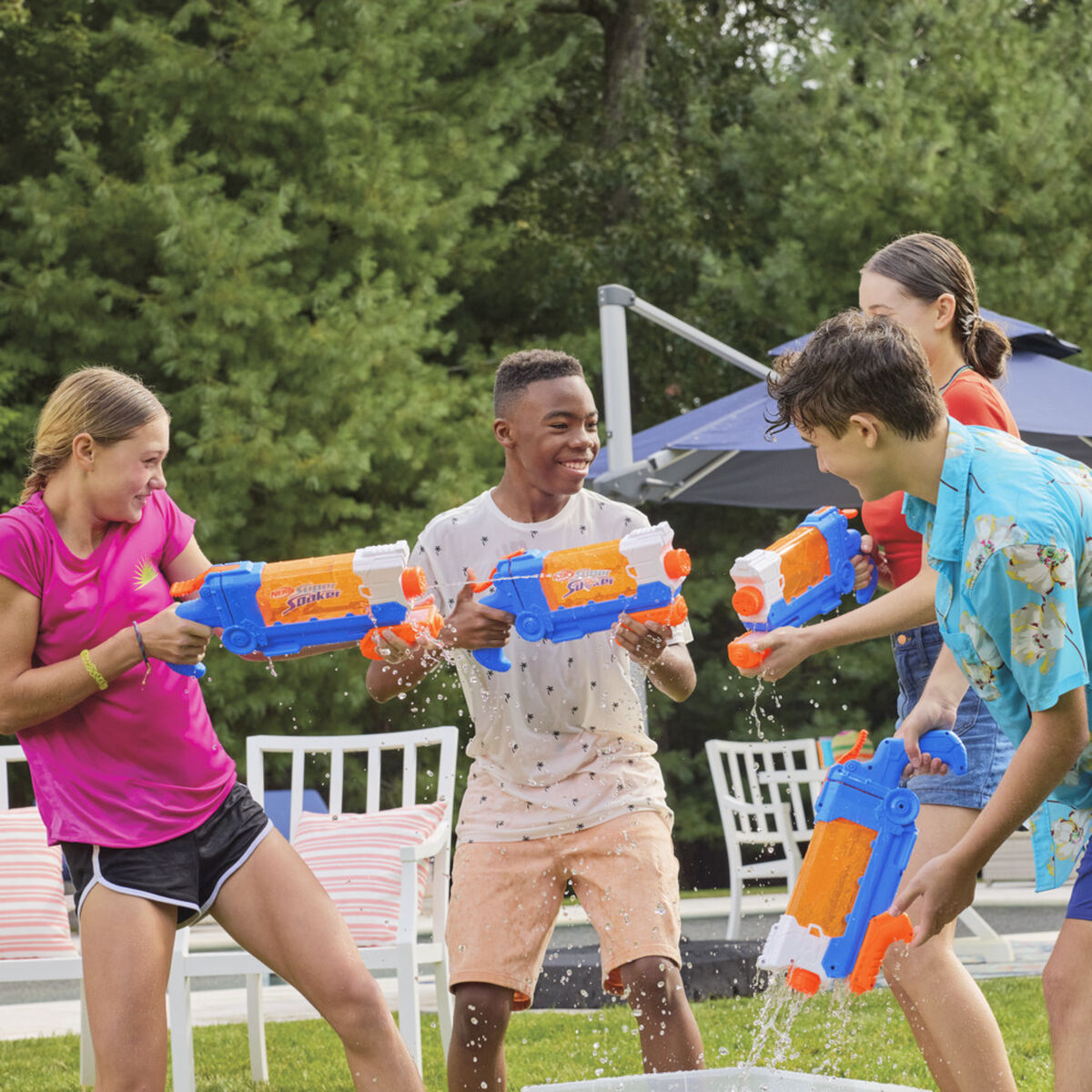 Lanzador de Agua Super Soaker Flip Fill