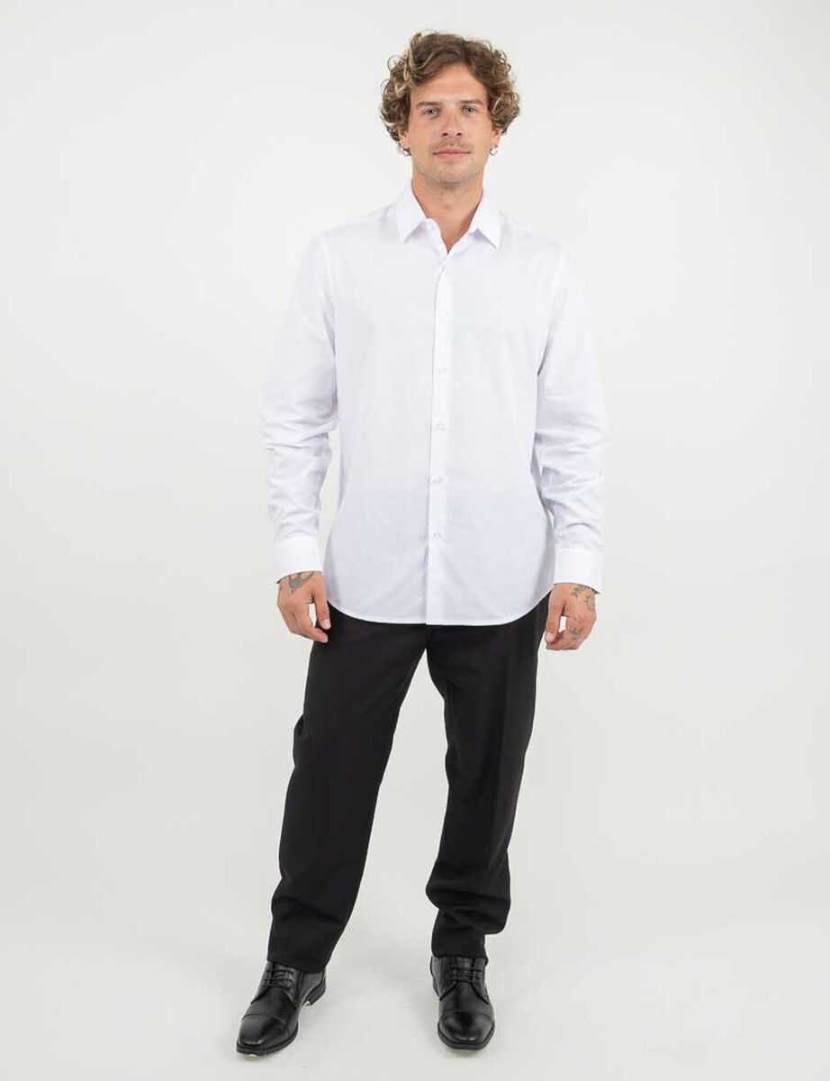 Camisa Slim Manga Larga Hombre Zibel