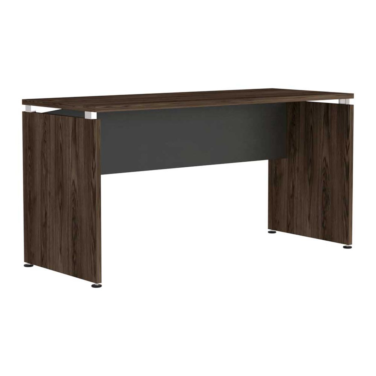 Combo Escritorio + Gabinete 2 Puertas TuHome Home Office Negro Soft-Co&ntilde;ac
