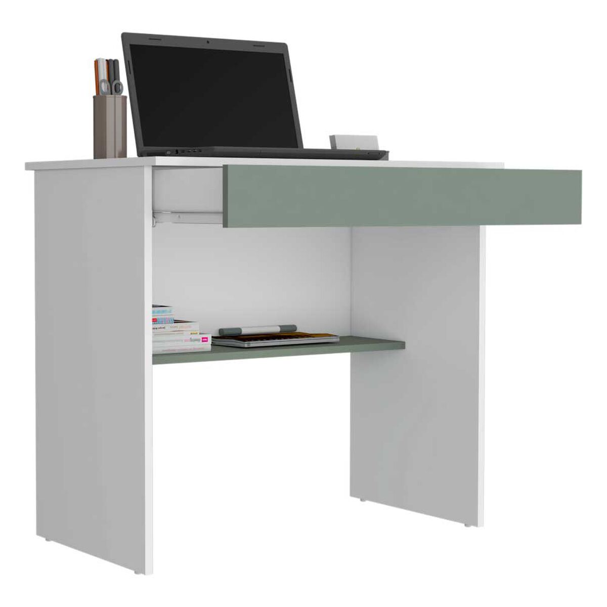 Escritorio TuHome Ohio 1 Caj&oacute;n Blanco Agave