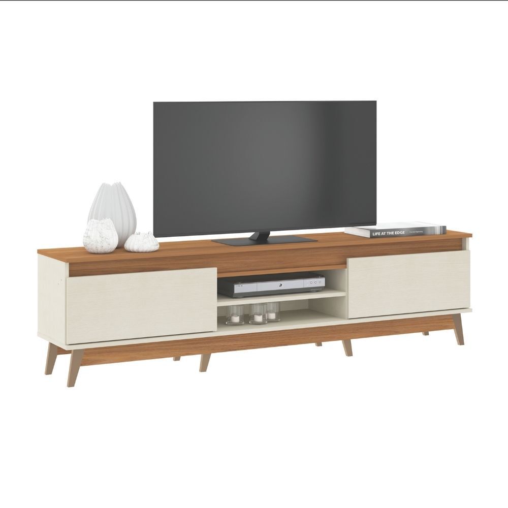 Rack TV Exit Texas Hasta 85" Beige Roble