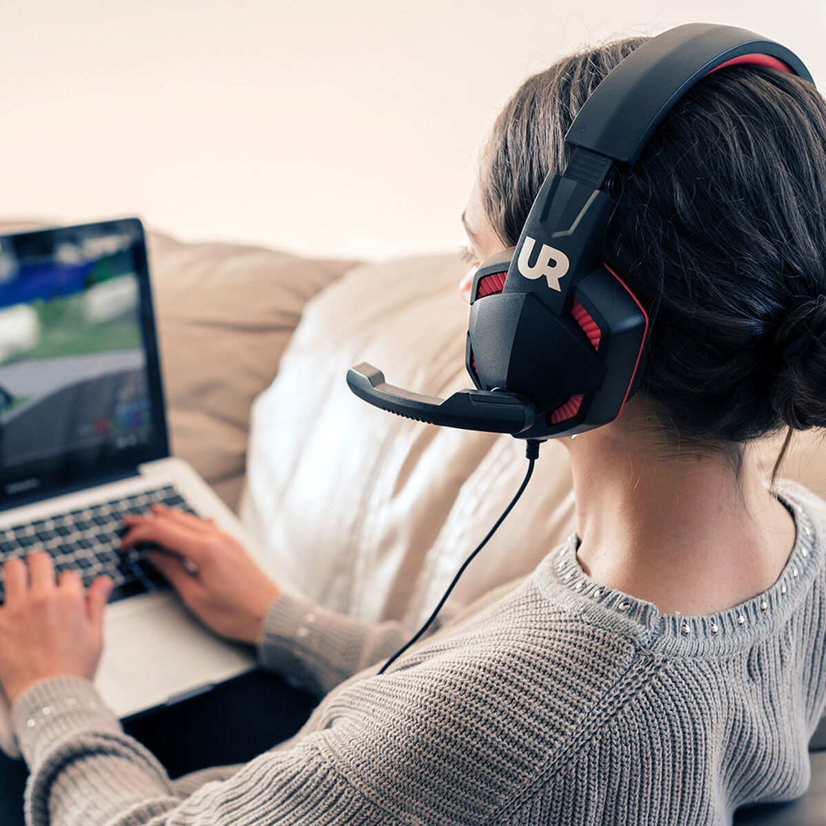 Audífonos Gamer Urbano AU00012 con micrófono