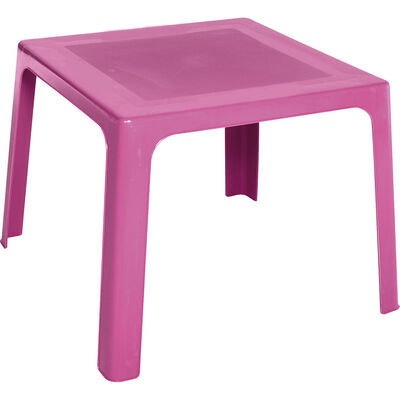 Mesa Infantil de Plástico Rosa