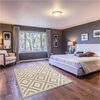 Alfombra Davanti Rombos Ceniza 140 x160 Rombos Ceniza