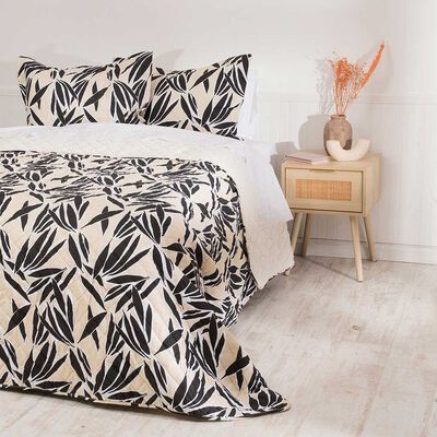 Imagen 2 del producto Quilt Mashini 1,5 Plazas Leaves Multicolor