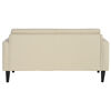 Sofá PU Bodevir Retro 3 Cuerpos Beige