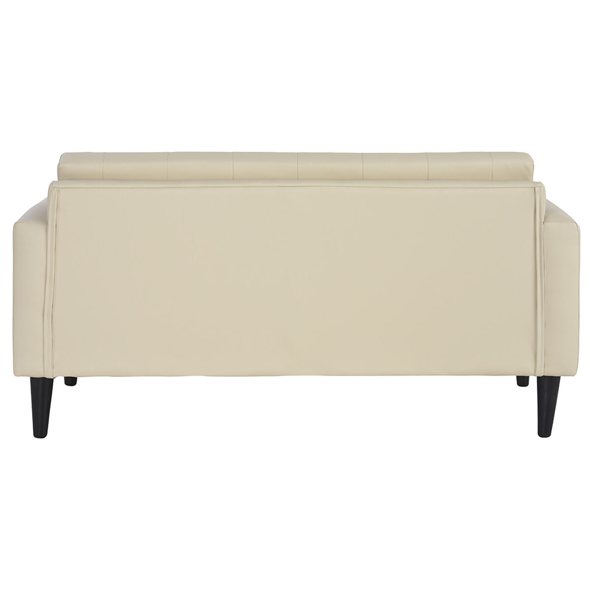 Sofá PU Bodevir Retro 3 Cuerpos Beige