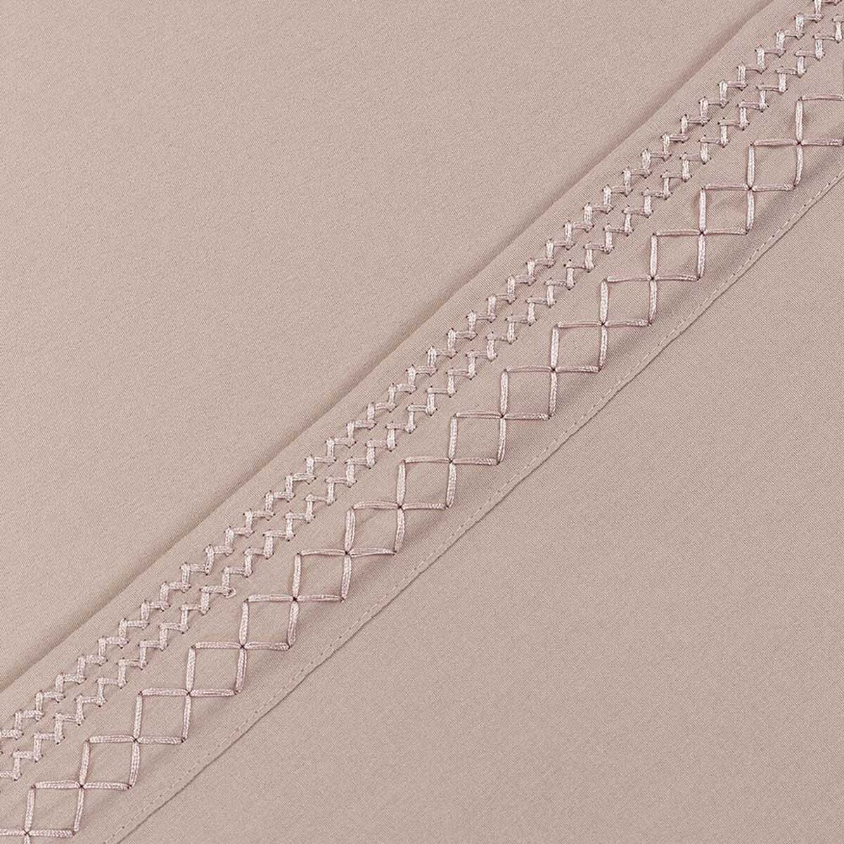 Juego de S&aacute;banas Illusions 2 Plazas Broderie Rosa