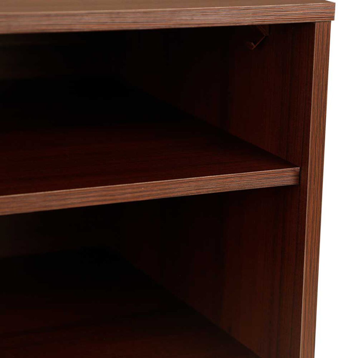 Rack TV Stanford 1 Puerta 2 Repisas Hasta 60" Chocolate