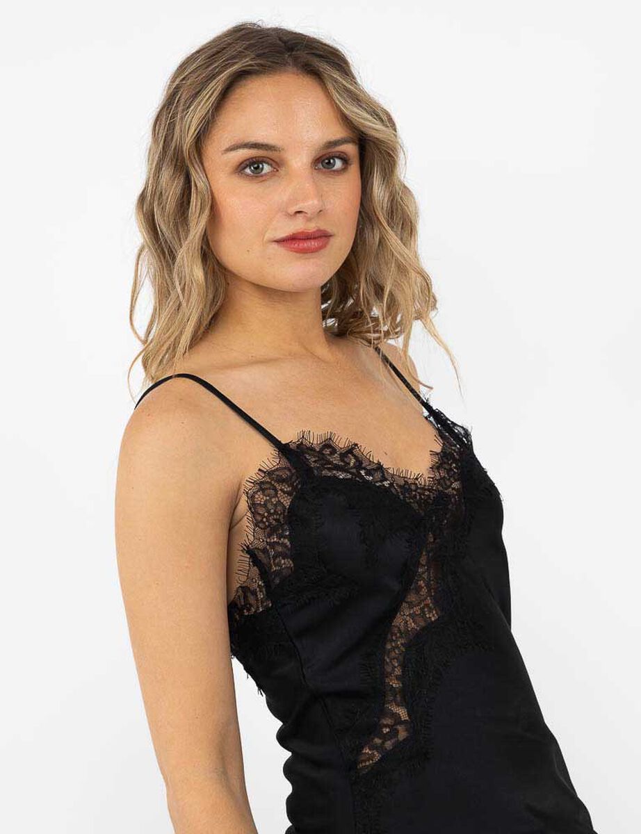 Vestido Asim&eacute;trico Sin Mangas Mujer Icono