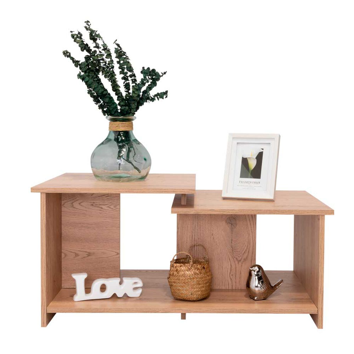 Mesa De Centro TuHome Wema Macadamia