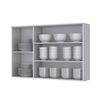 Mueble de Cocina Aereo Home Mobili Tulum 3 Puertas Blanco