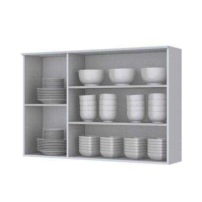 Imagen 2 del producto Mueble de Cocina Aereo Home Mobili Tulum 3 Puertas Blanco