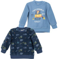 Pack 2 Polerón Polar Chess Baby Azul