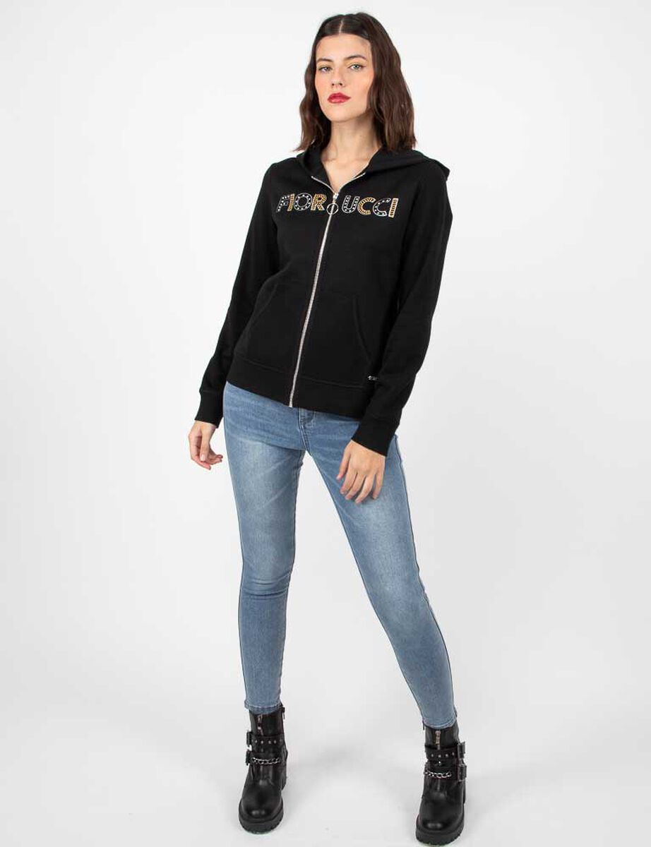 Poler&oacute;n Con Logo Mujer Fiorucci