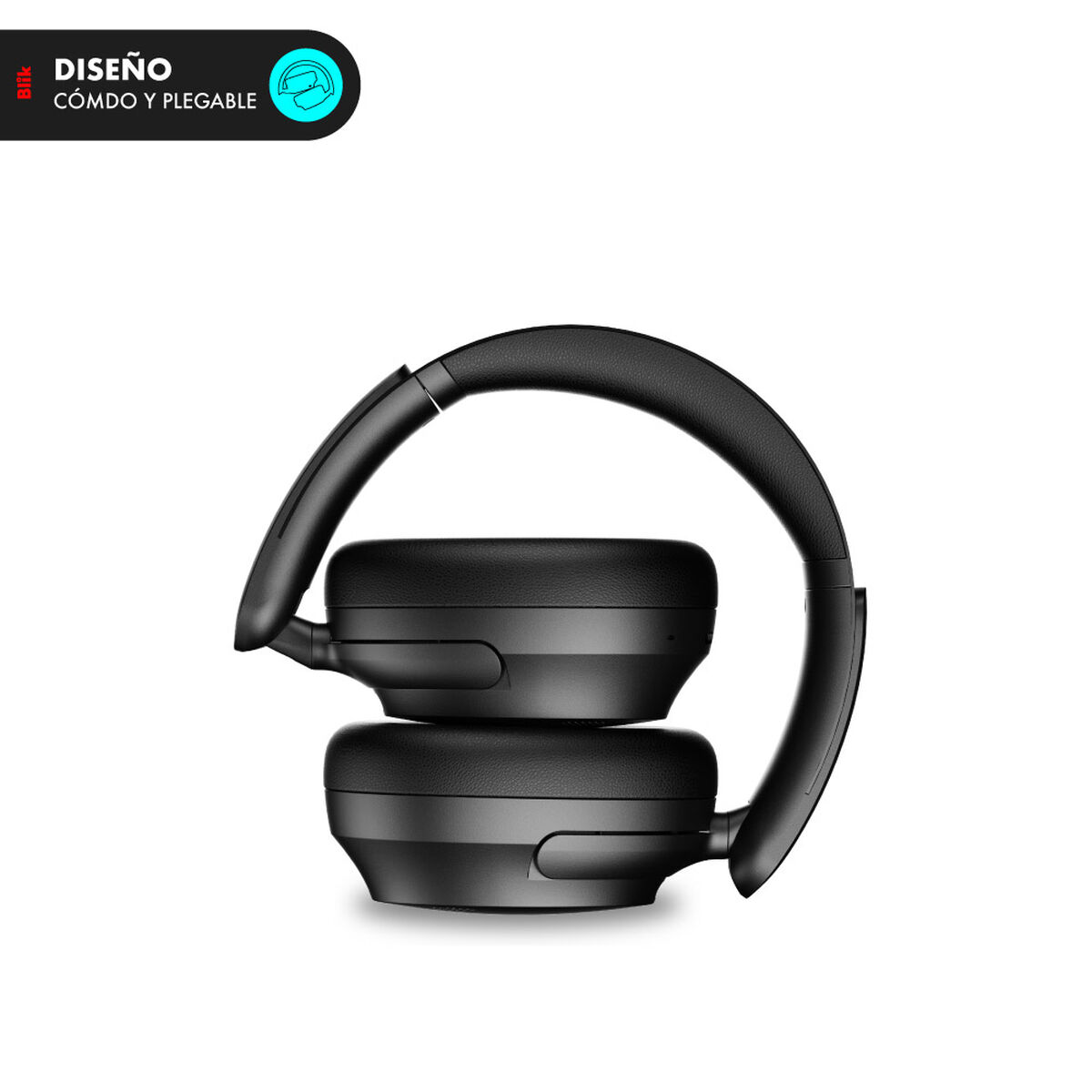 Audífonos Bluetooth Over Ear BLIK AURA950 Negro