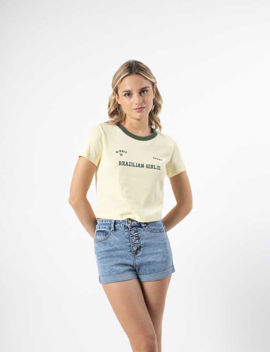 Polera Algod&oacute;n Mujer Icono