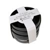 Set 4 Bowls Sopa Doral Porto Servo Negro