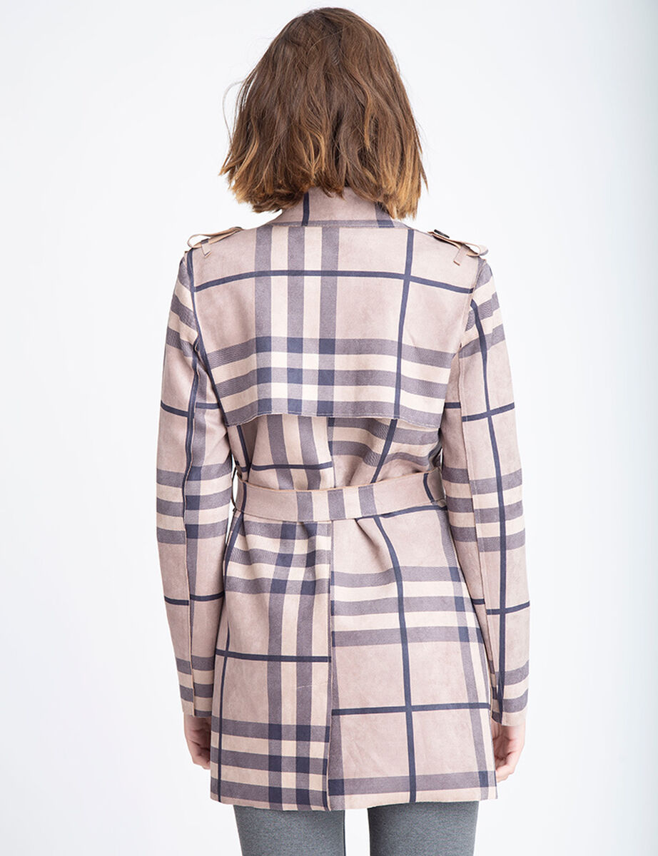 Trench Coat Mujer Zibel Suede