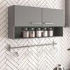 Mueble de Cocina Aereo Vekkahome Evandro 2 Puertas Blanco