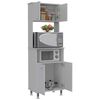 Mueble para Microondas Tuhome Kitchen 54 4 Puertas Blanco