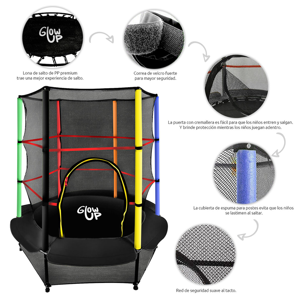 Cama Elástica Glow Up R5943