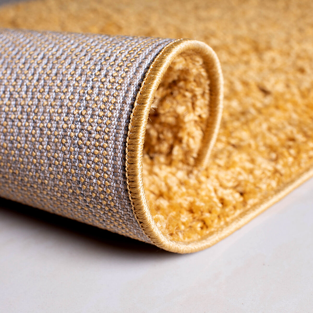 Pasillo Doral Shaggy 200 x 60 cm Amarillo