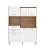 Mueble de Cocina Onessta Armonia 2 Cajones 6 Puertas Almendra Blanco