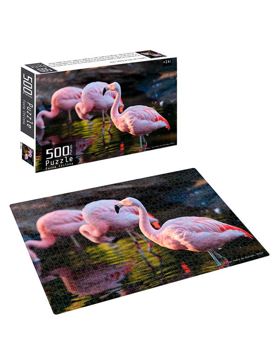 Puzzle 500 Piezas Fauna Chilena Nobel Gift