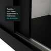 Closet Vekkahome Monaco 3 Puertas Negro