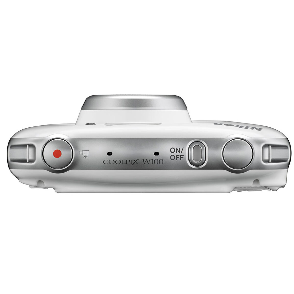 Cámara Nikon Coolpix W100 13,2 MP Plata