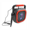 Parlante Bluetooth Philco 765 Karaoke Gris-Rojo
