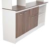 Mueble de Cocina CIC Julieta Nogal Africano Blanco 1 Cajón