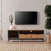 Rack TV Vekkahome Pilar Hasta 60" Café