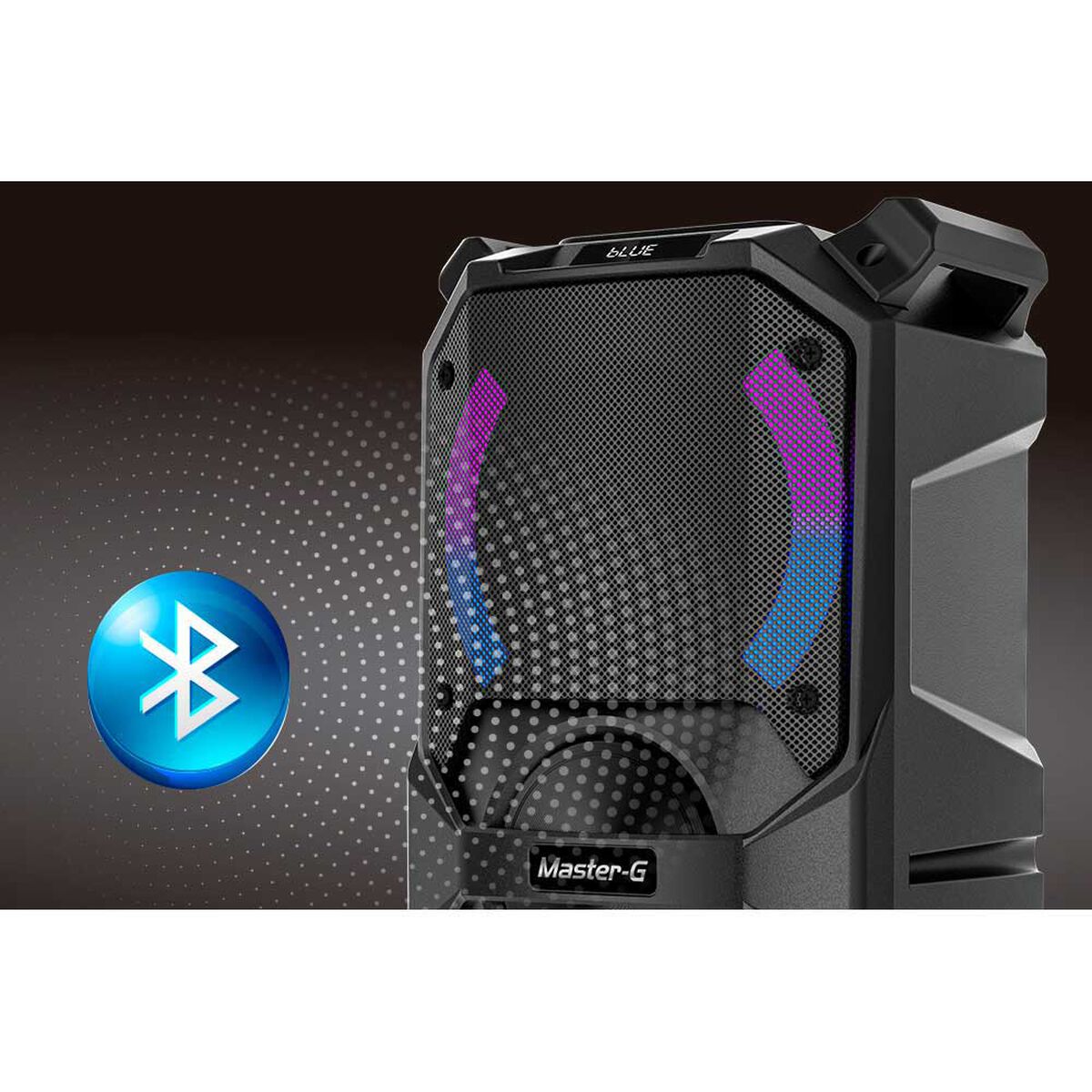 Parlante Bluetooth BT5.0 Master-G MGLUXORMINI Negro