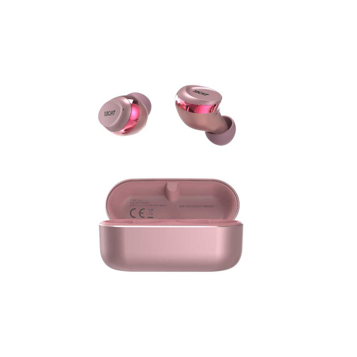 Auriculares In-Ear Inalambricos Hifuture Tws Yacht Rosa