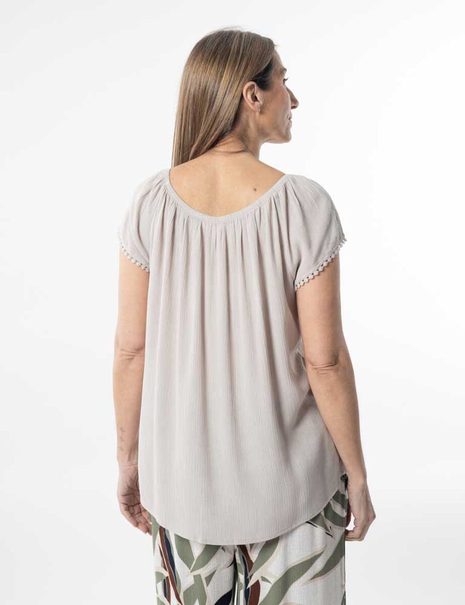 Blusa Manga Corta Mujer Portman Club