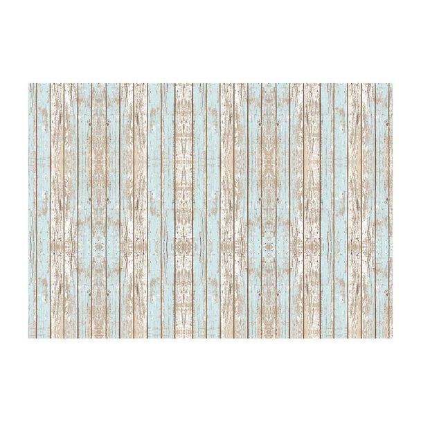 Alfombra Davanti Madera Vintage Azul 140 x220 Madera Vintage Azul