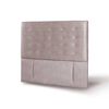 Respaldo Latam Home King Napoles Cuero Gris
