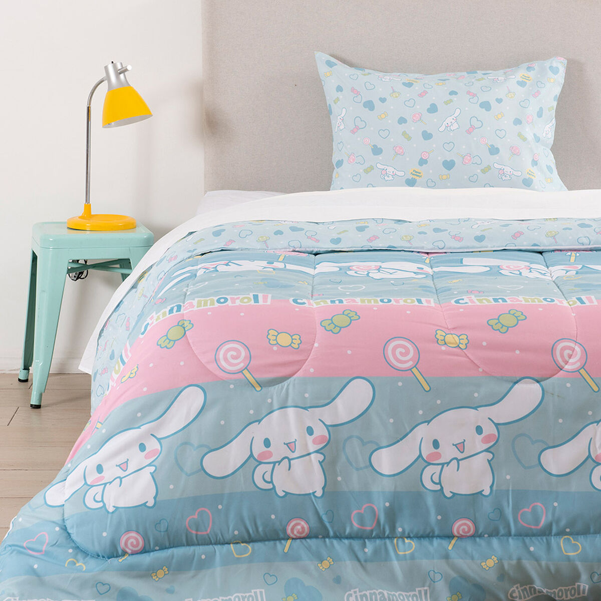 Plum&oacute;n Sanrio-Cinnamoroll 1,5 Plazas Sweets