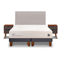 Cama Europea CIC Base Dividida King Cocopedic
