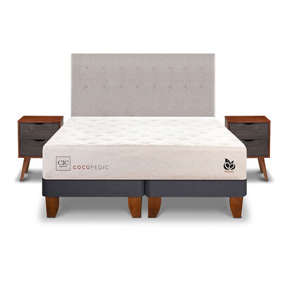 Cama Europea CIC Base Dividida King Cocopedic
