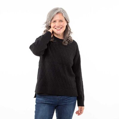 Sweater Mujer Portman Club Negro