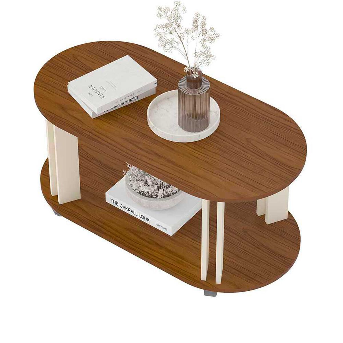 Mesa de Centro Exit Mundi Cedro Beige