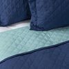 Cubrecama Bicolor Casanova 2 Plazas Azul Aqua