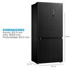 Refrigerador No Frost Midea MDRM691MTEDX 474 lts.